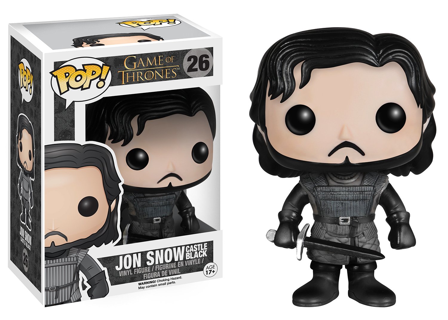 Game of Thrones POP! Vinyl Figure Jon Snow Castle Black 10 cm