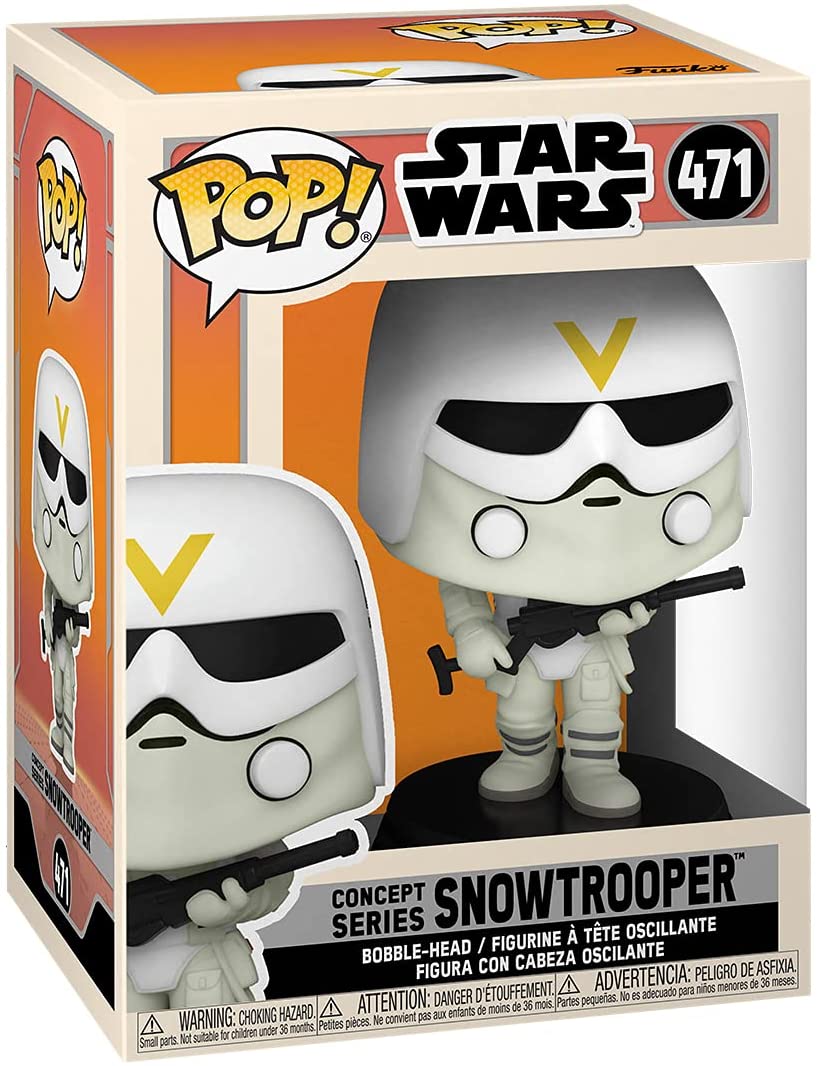 Star Wars POP! Vinyl Bobble-Head Snowtrooper (Concept Series) 9 cm