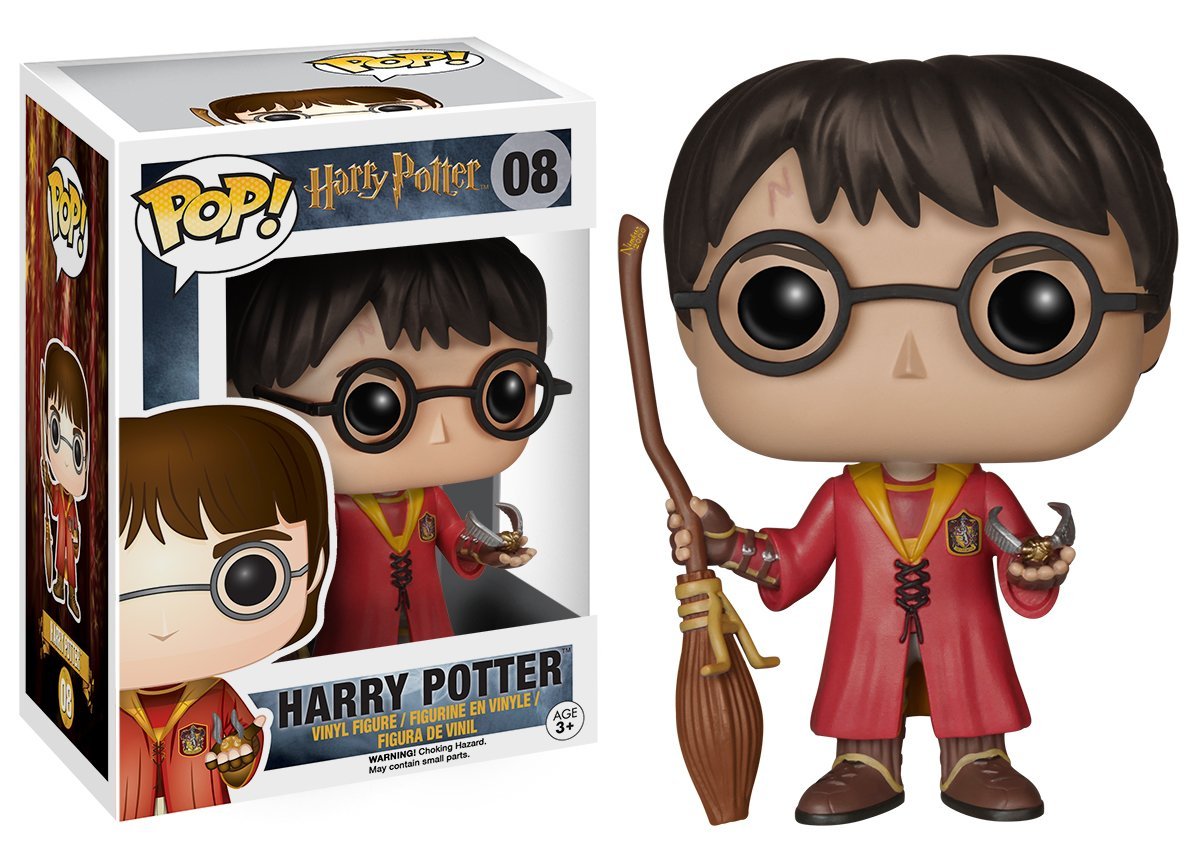 Harry Potter POP! Movies Vinyl Figure Harry Potter Quidditch 9 cm