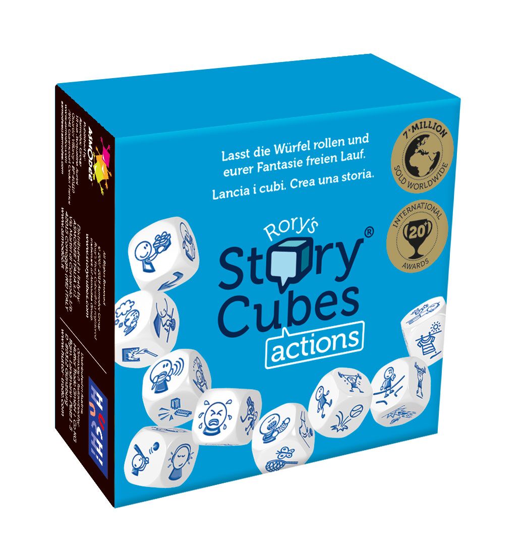 Rory's Story Cubes Actions (azzurro)