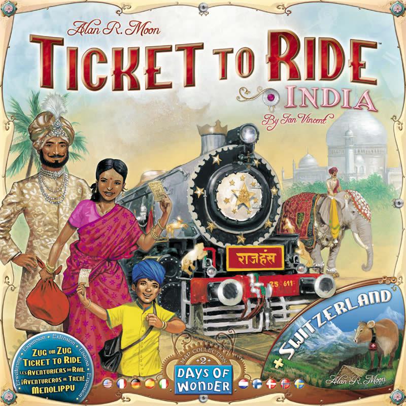 Ticket to Ride Map Collection #2 India