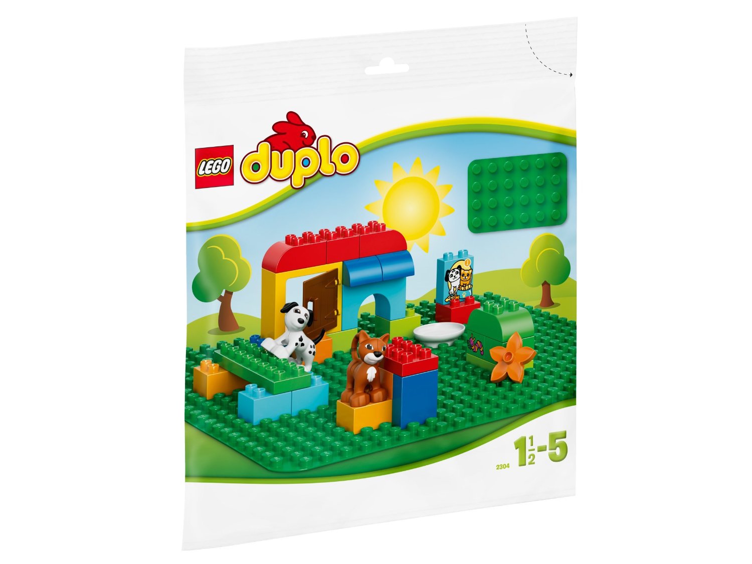 Lego 2304 - Duplo - Base Verde