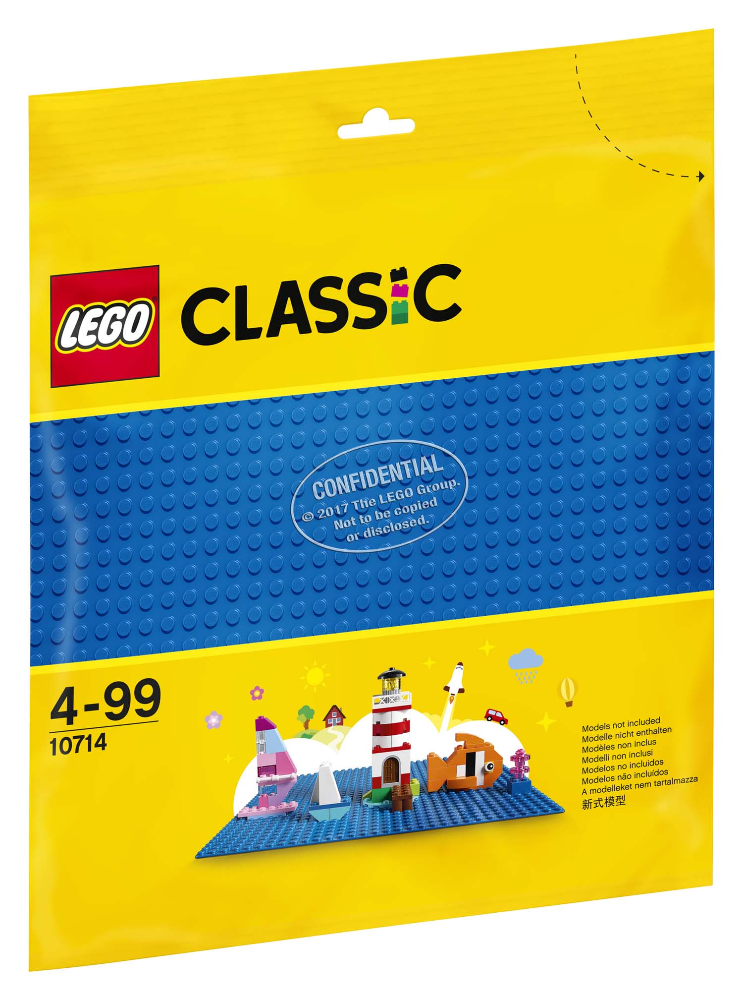 Lego: 10714 - Classic - Base Blu
