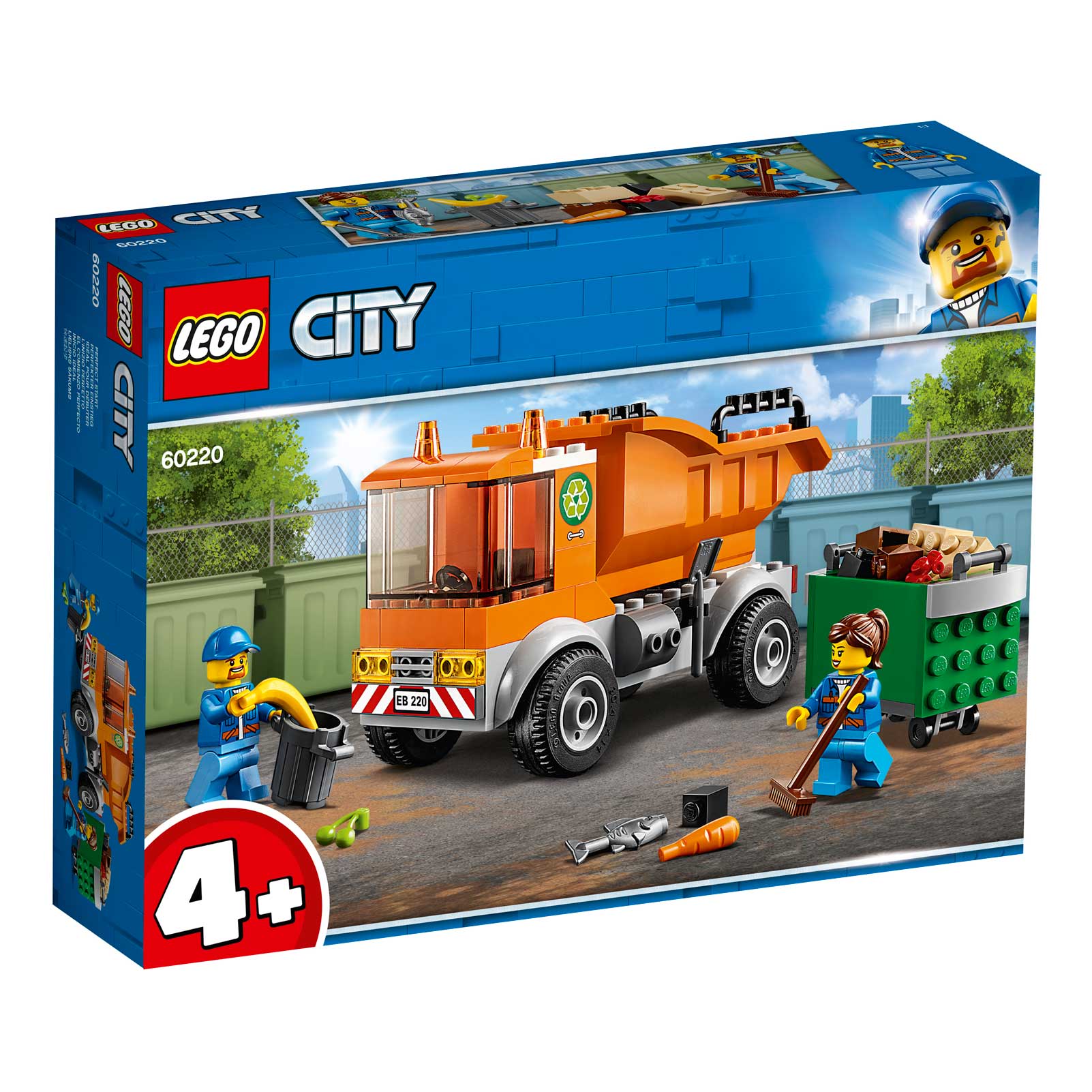 Lego: 60220 - City - Great Vehicles - Camion Della Spazzatura