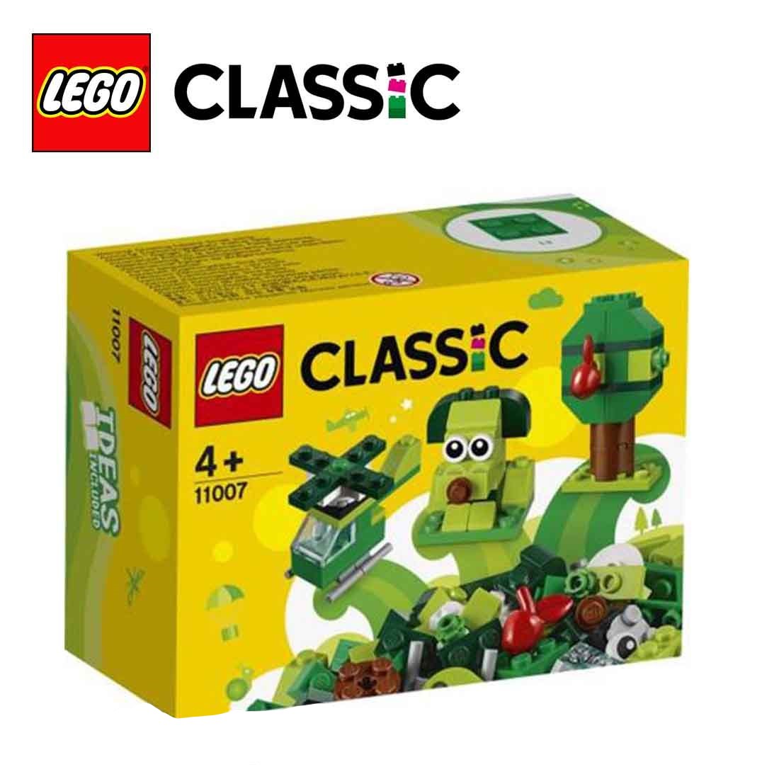 Lego: 11007 - Classic - Mattoncini Verdi Creativi
