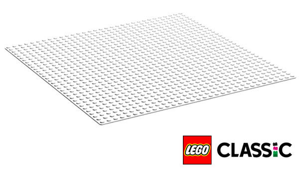 Lego: 11010 - Classic - Base Bianca