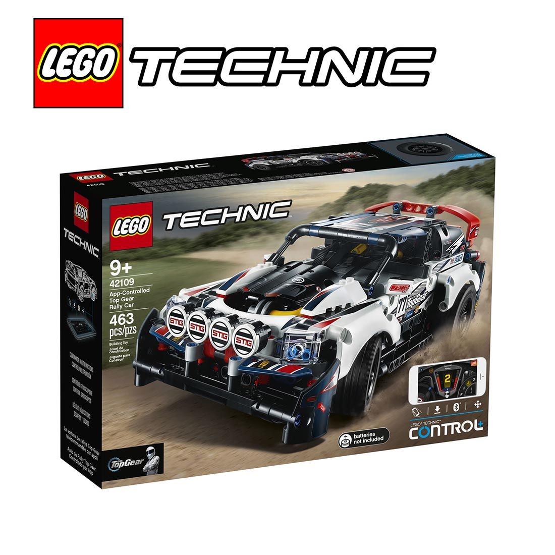 Lego: 42109 - Technic - Auto Da Rally - Top Gear Controllata Da App