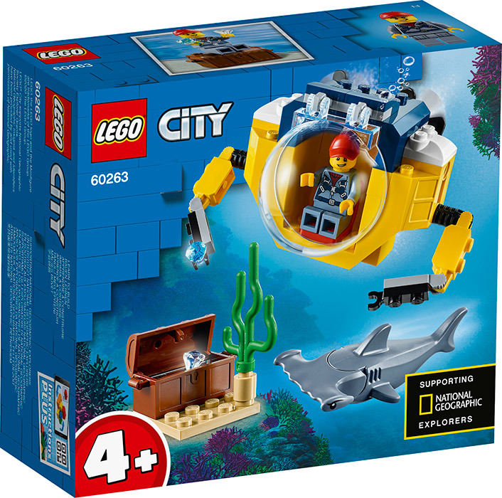Lego: 60263 - City - Oceans - Minisottomarino Oceanico