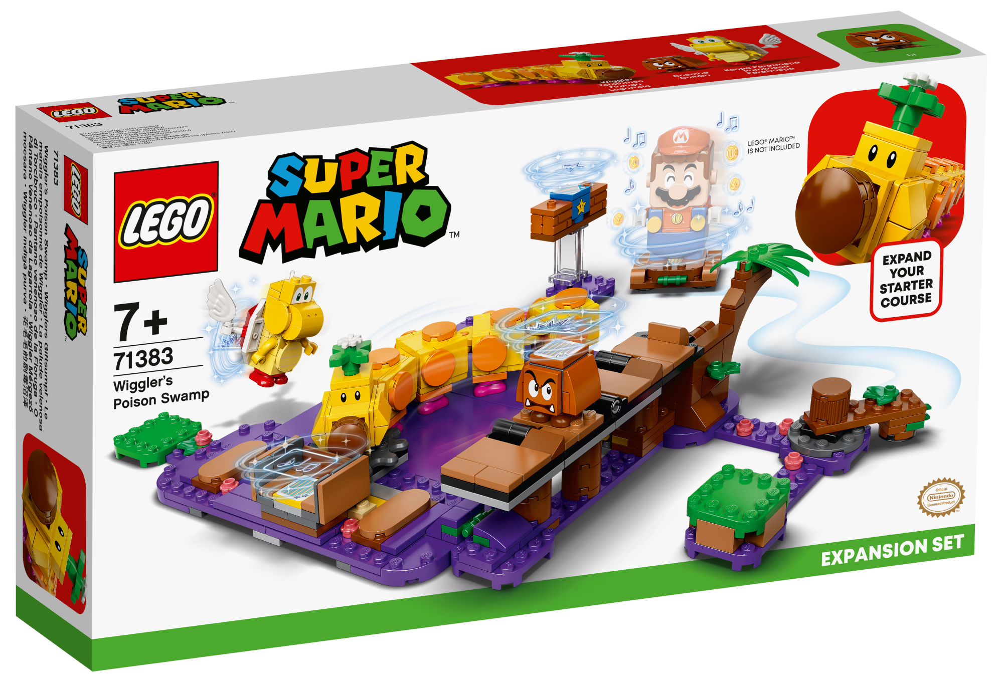 Lego: 71383 - Super Mario - Wiggler's Poison Swamp (Expansion Set)