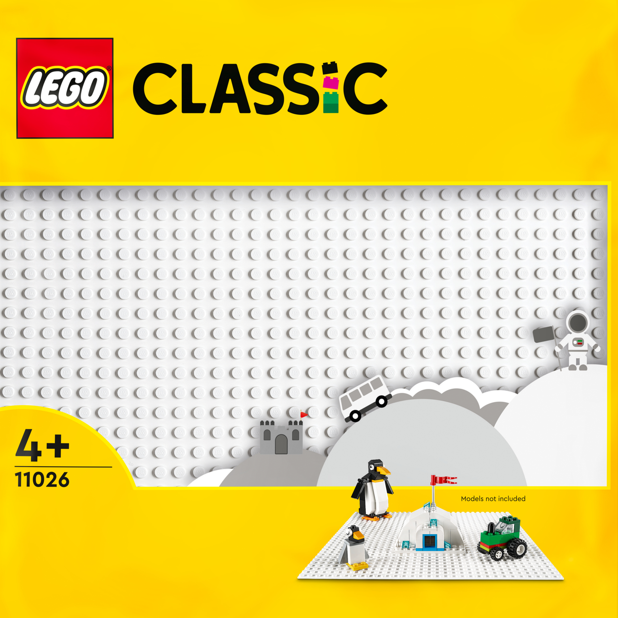 LEGO Classic - Base bianca