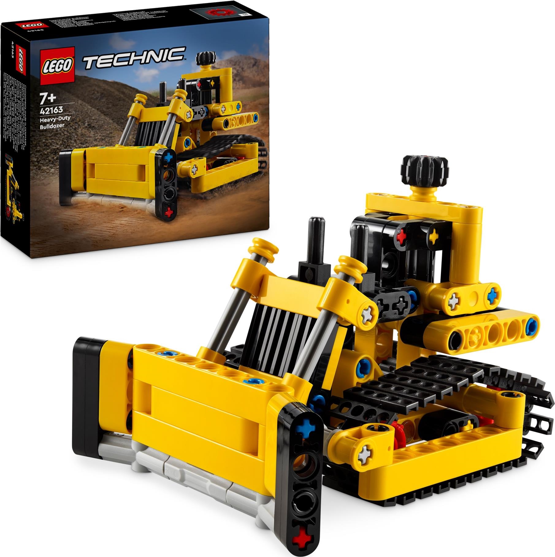 Lego: 42163 - Technic - Bulldozer Da Cantiere