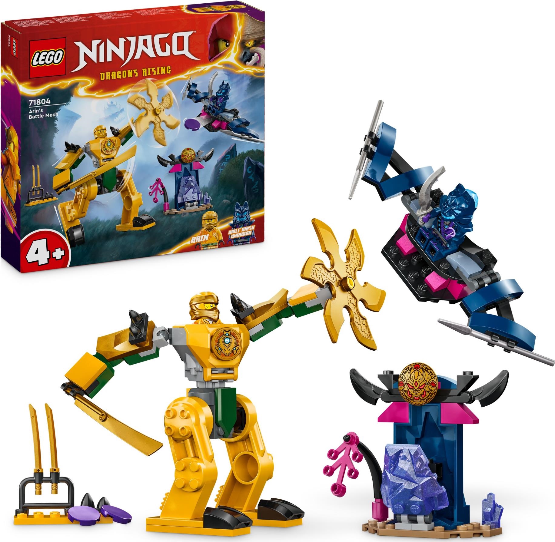 Lego: 71804 - Ninjago - Mech Da Battaglia Di Arin