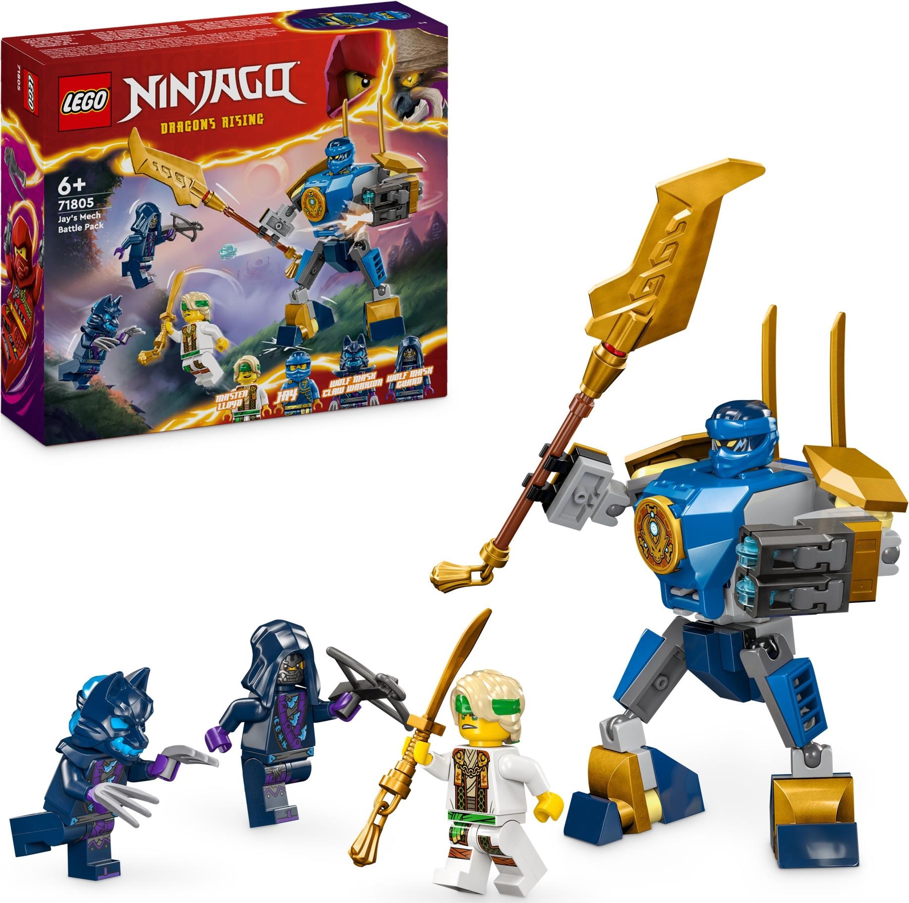 Lego: 71805 - Ninjago - Pack Mech Da Battaglia Di Lloyd