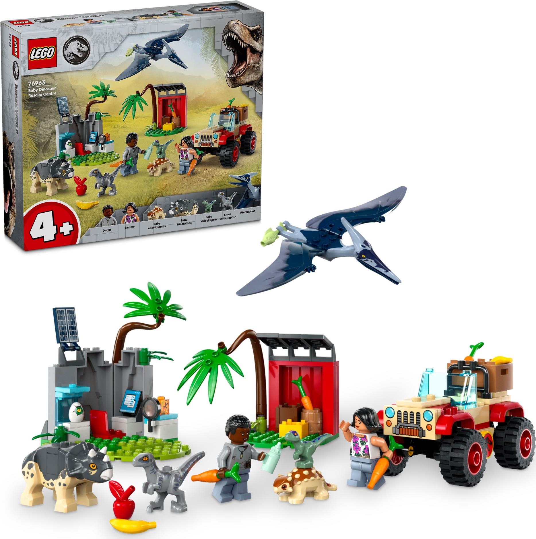 Lego: 76963 - Jurassic World - Centro Di Soccorso Dei Baby Dinosauri