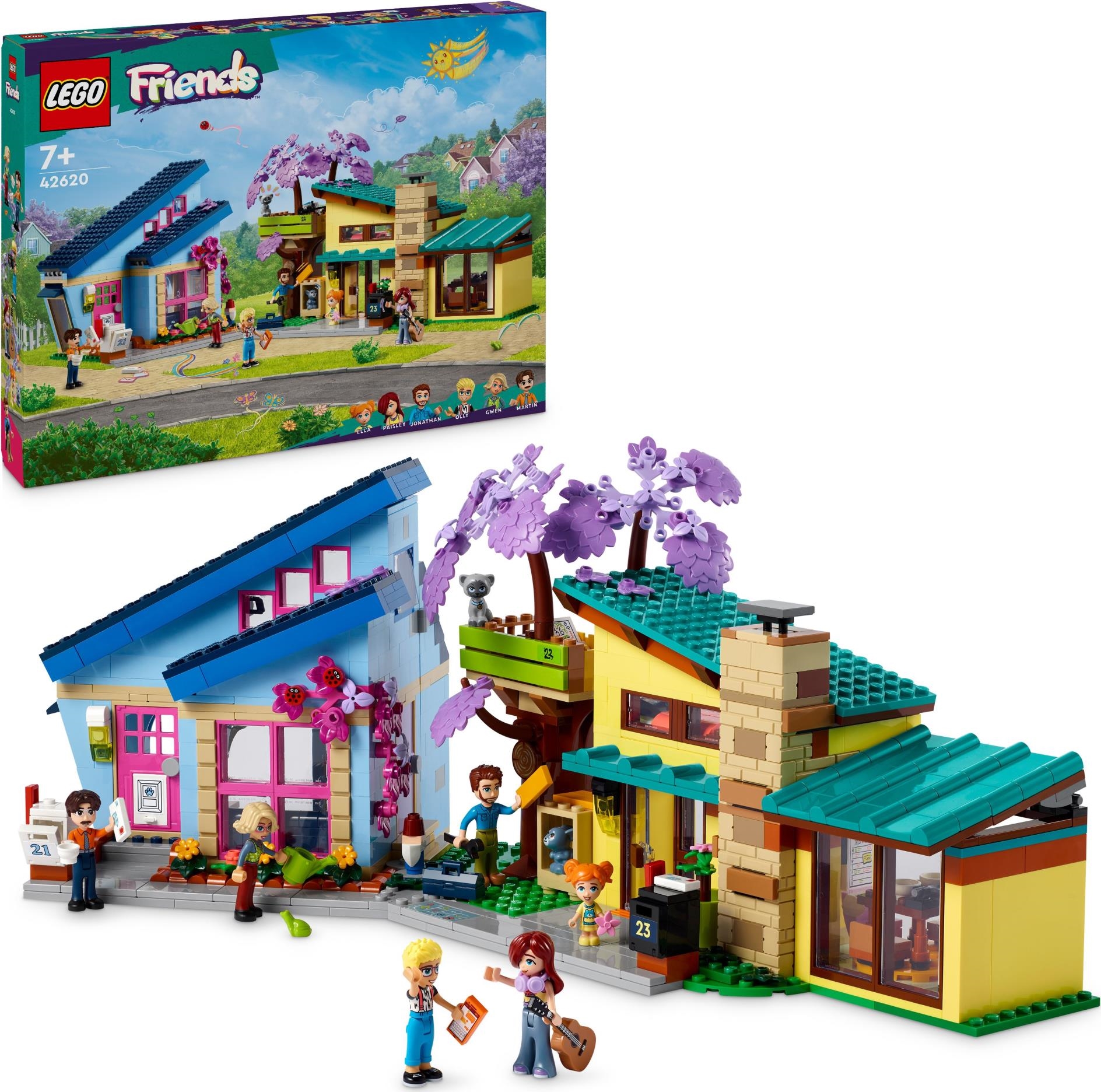 Lego: 42620 - Friends - Le Case Di Olly E Paisley