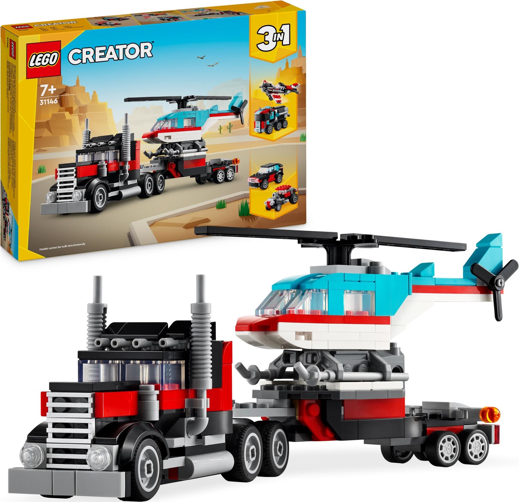 Lego: 31146 - Creator - Autocarro Con Elicottero