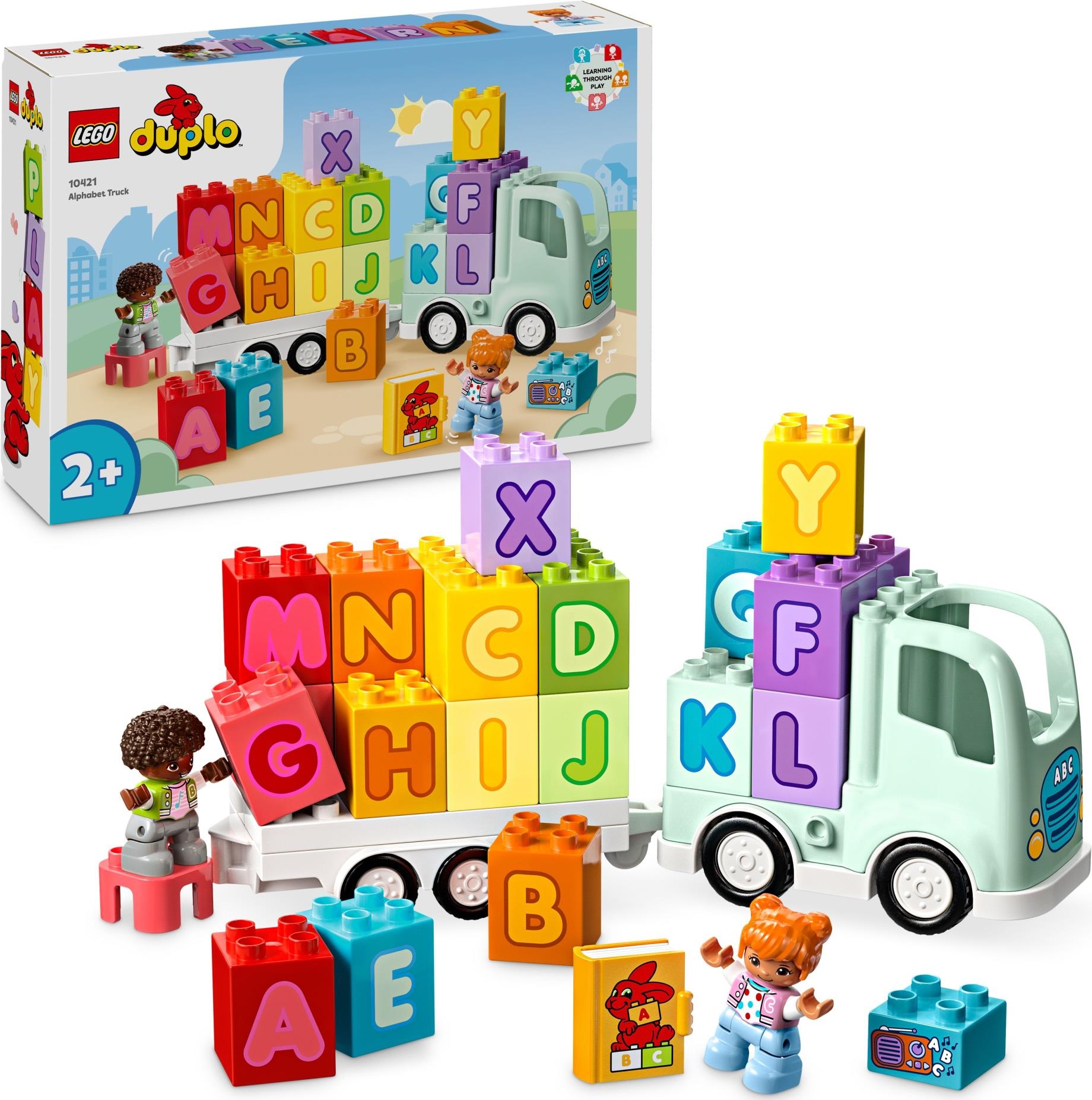 Lego: 10421 - Duplo Town - Il Camioncino Dell'Alfabeto