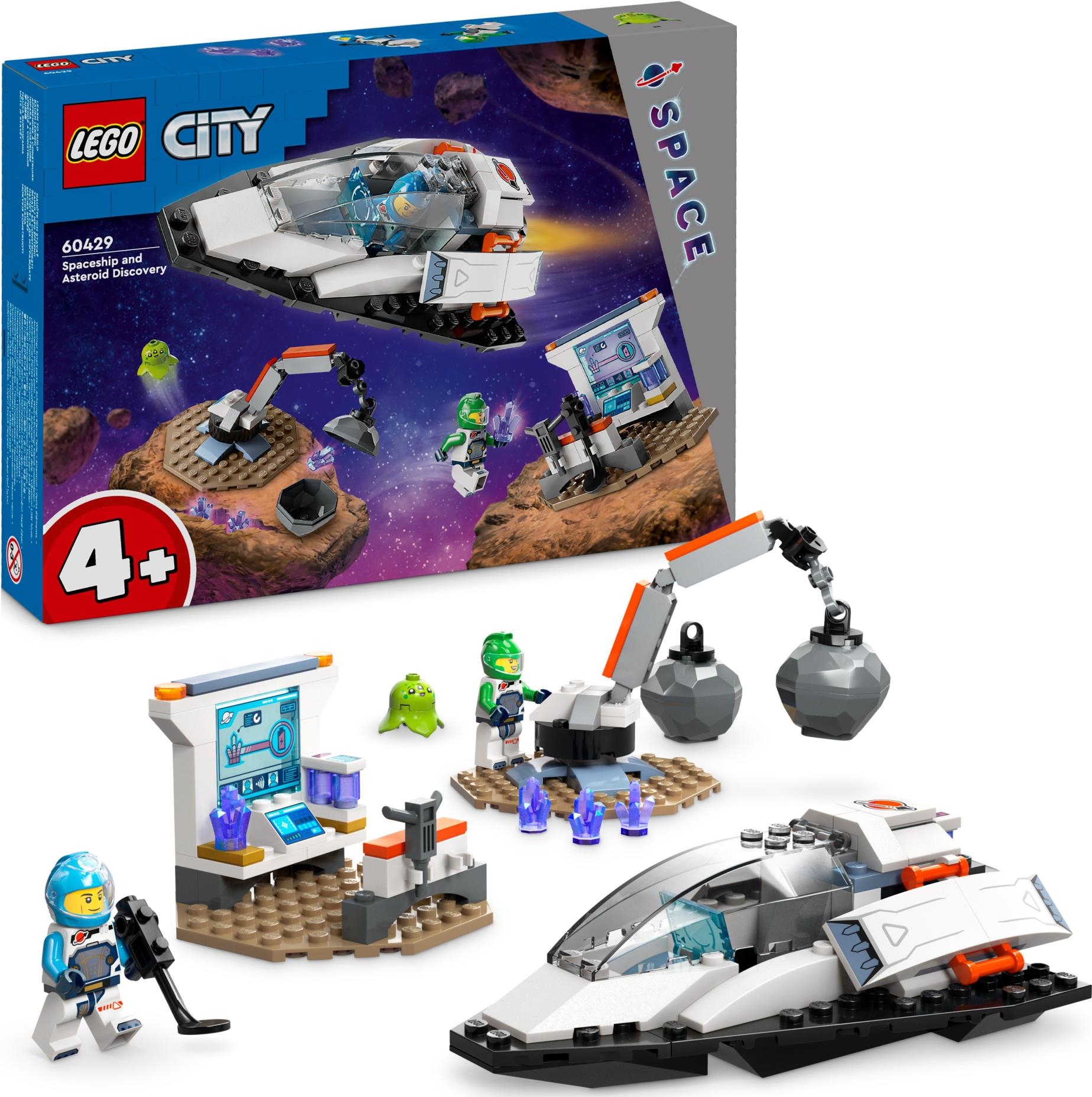 Lego: 60429 - City Space - Navetta Spaziale E Scoperta Di Asteroidi