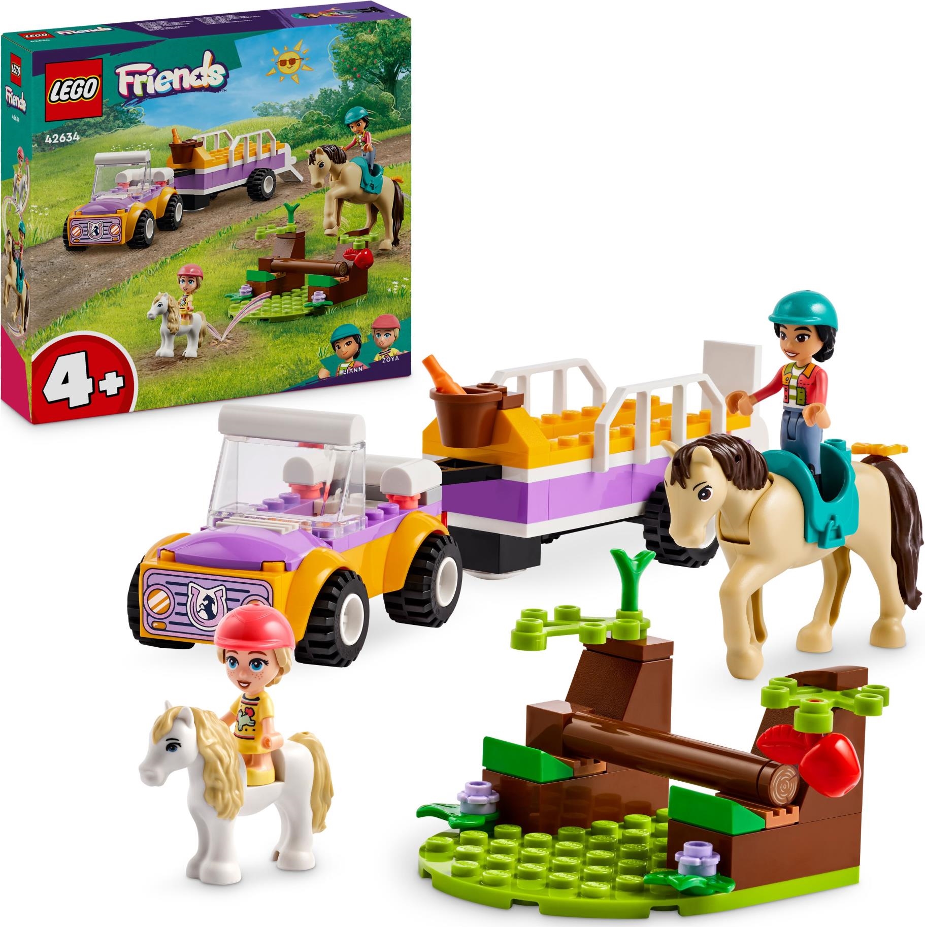 Lego: 42634 - Friends - Rimorchio Con Cavallo E Pony