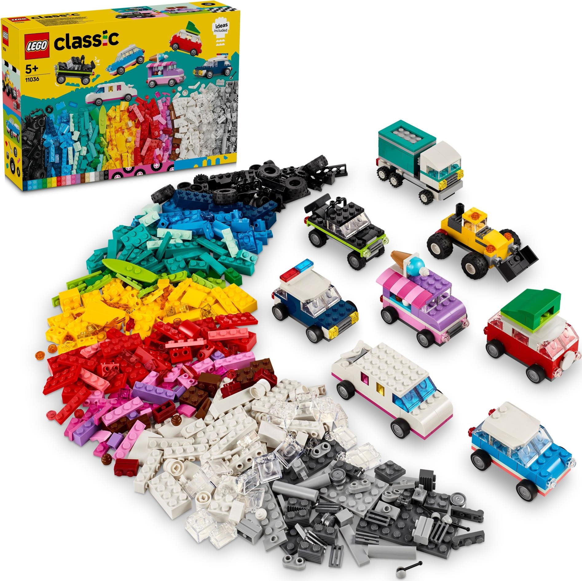 Lego: 11036 - Classic - Veicoli Creativi