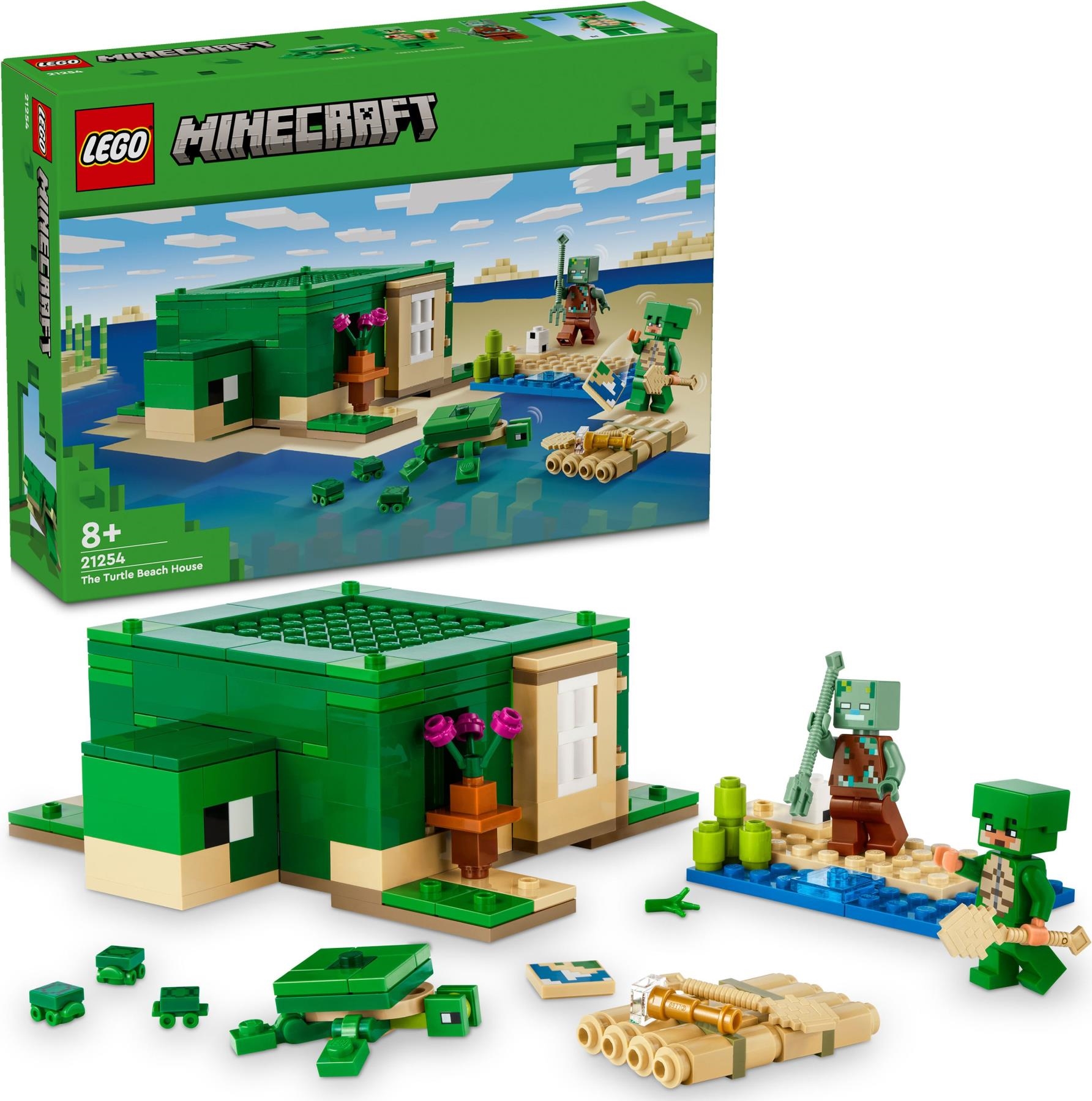 Lego: 21254 - Minecraft - Beach House Della Tartaruga