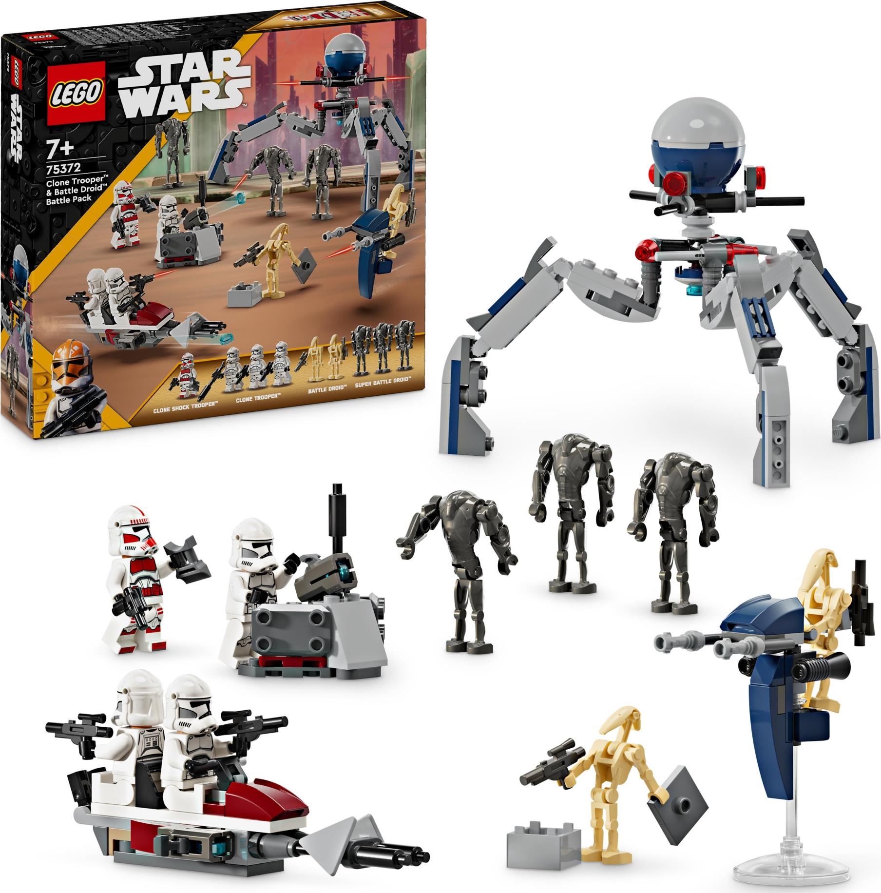 Star Wars: Lego 75372 - Battle Pack Clone Trooper E Battle Droid