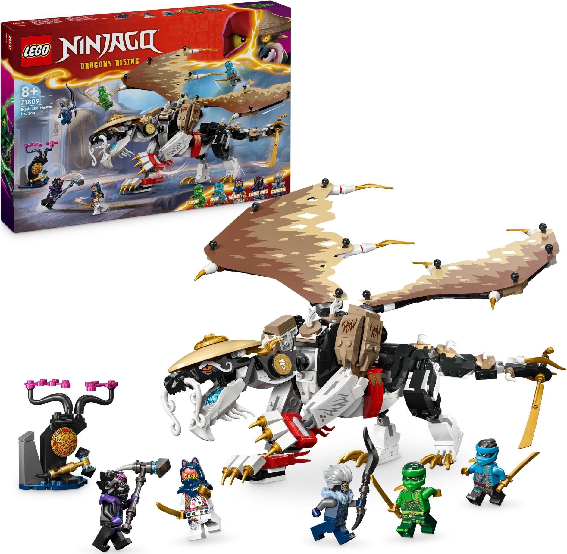 Lego: 71809 - Ninjago - Egalt, Il Drago Maestro
