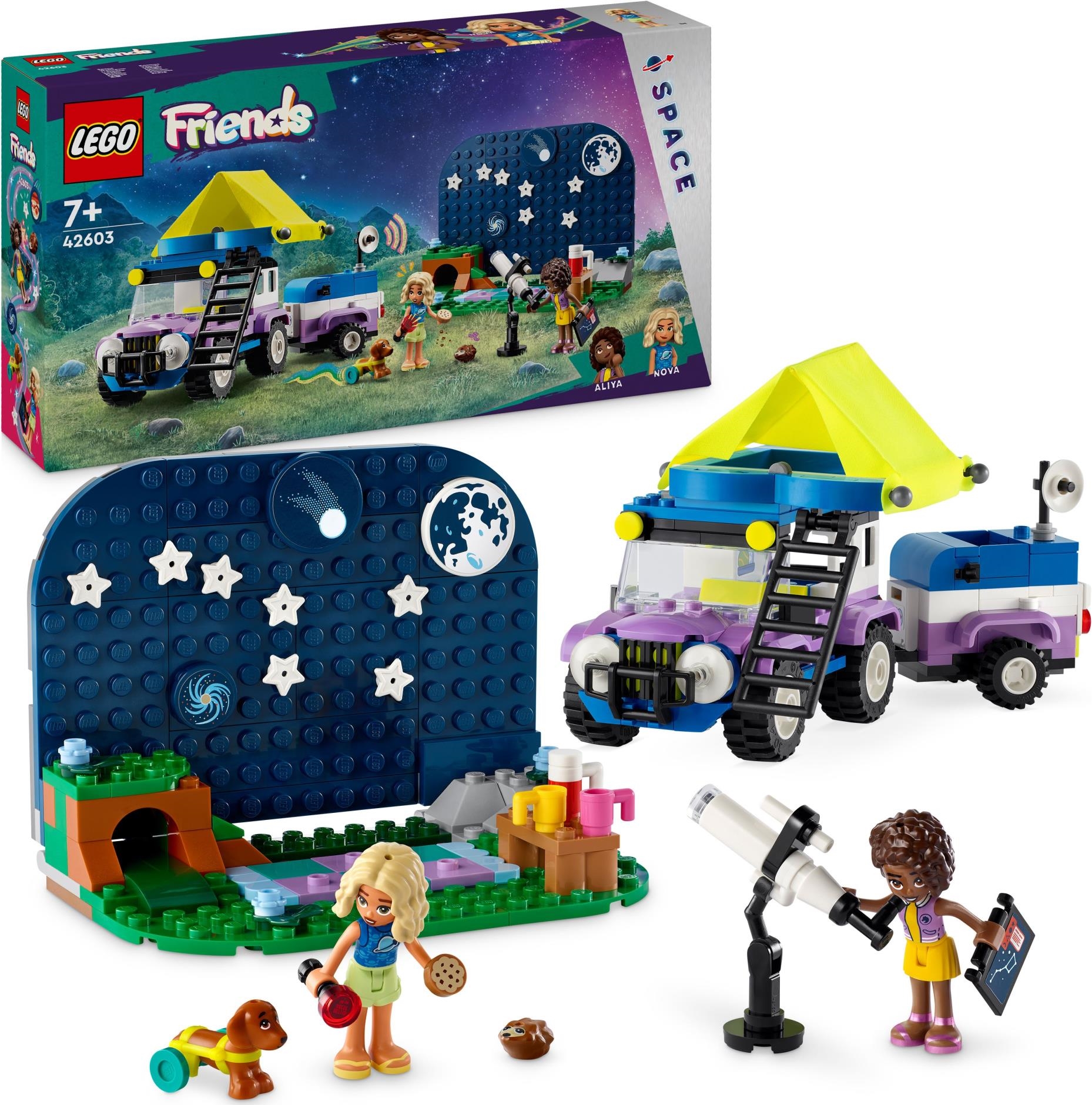 Lego: 42603 - Friends - Camping-Van Sotto Le Stelle