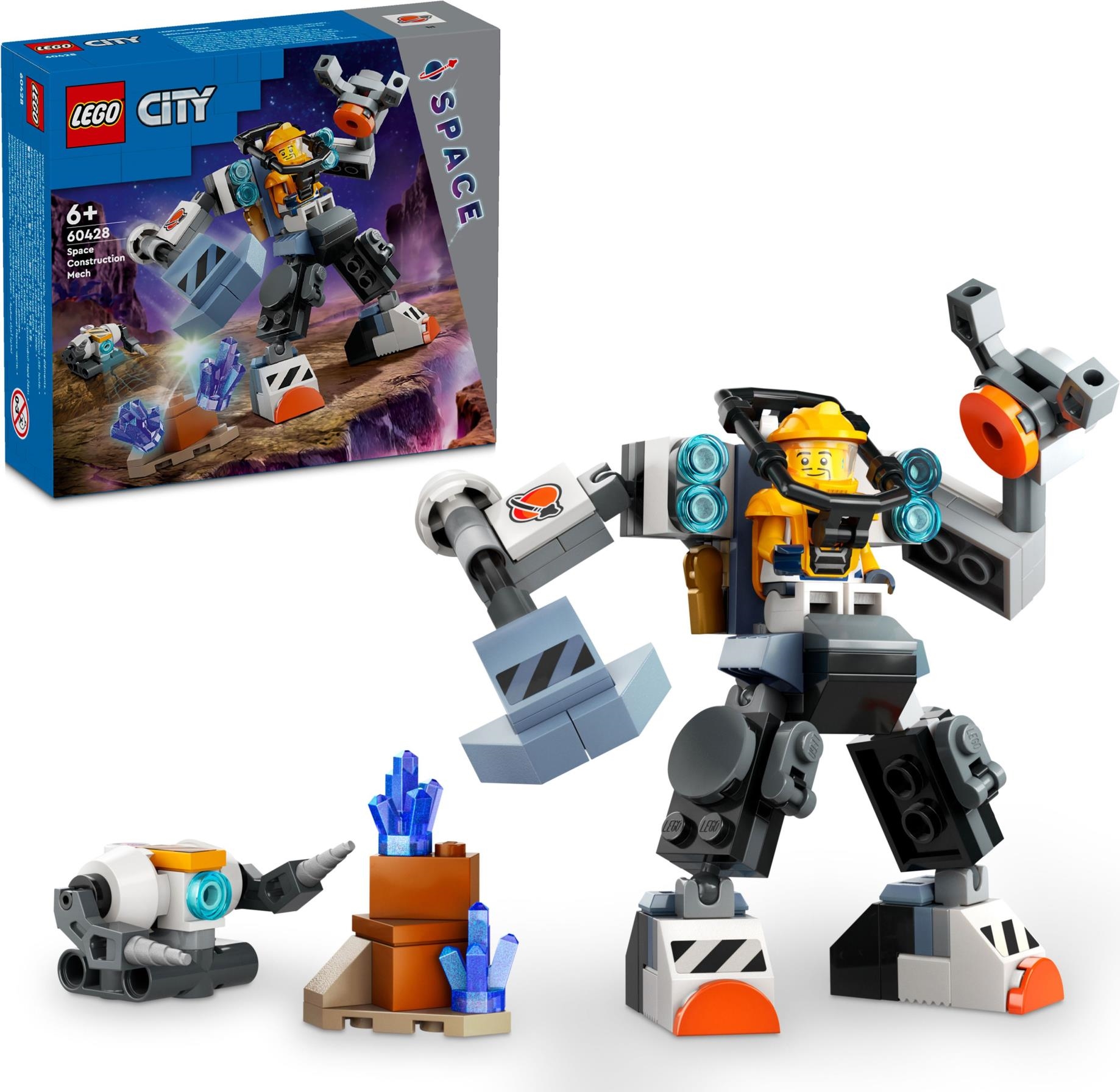 Lego: 60428 - City Space - Mech Di Costruzione Spaziale