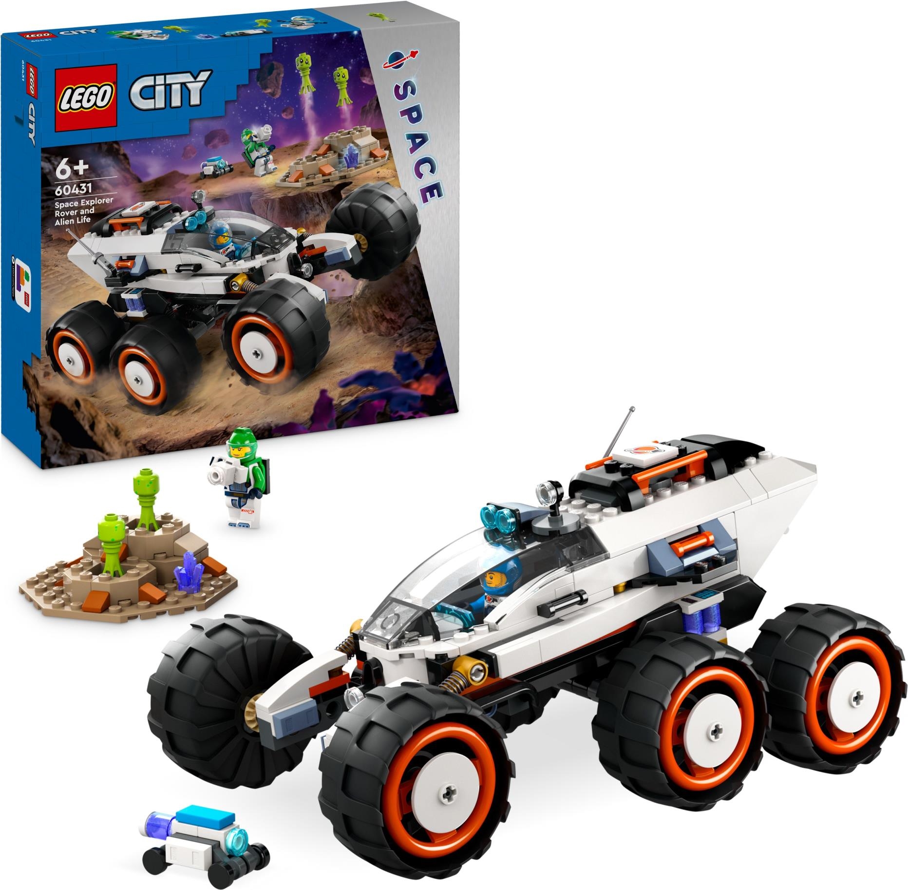 Lego: 60431 - City Space - Rover Esploratore Spaziale E Vita Aliena