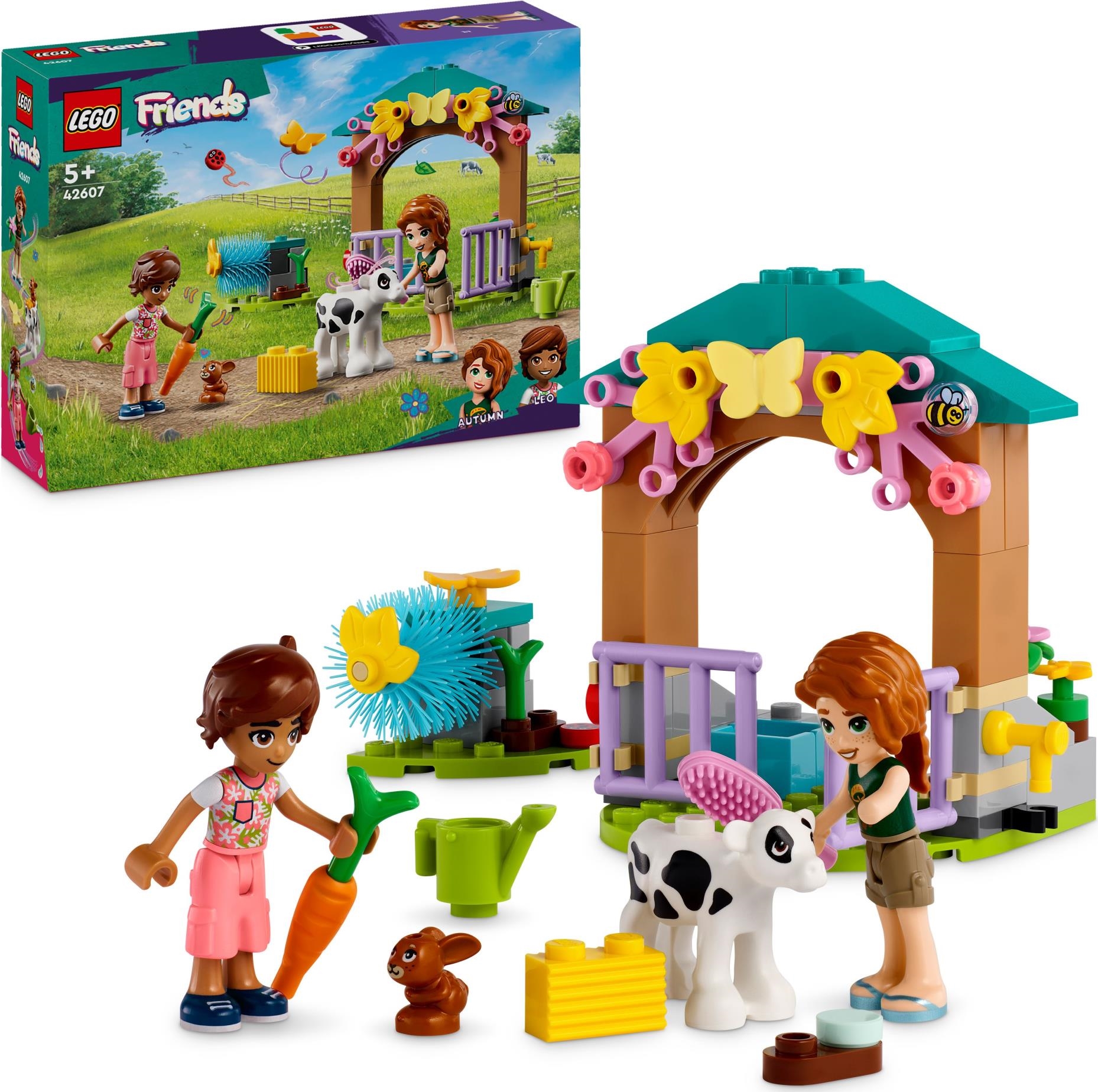 LEGO Friends - Stalla del vitellino di Autumn