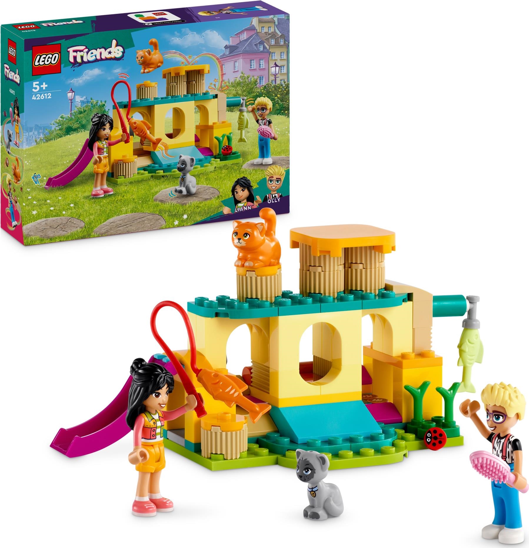 Lego: 42612 - Friends - Avventure Nel Parco Giochi Dei Gatti