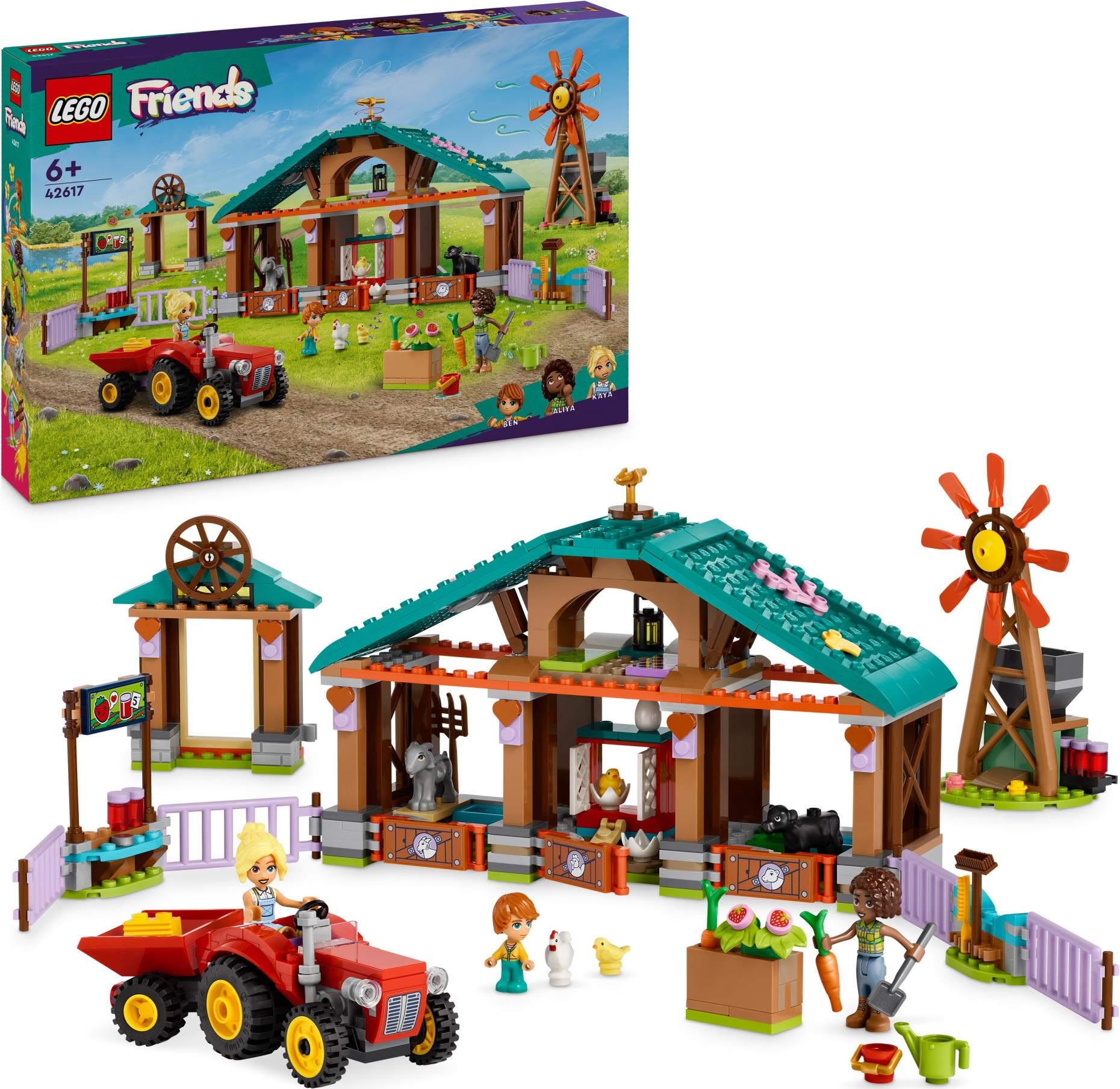 Lego: 42617 - Friends - Il Santuario Degli Animali Della Fattoria