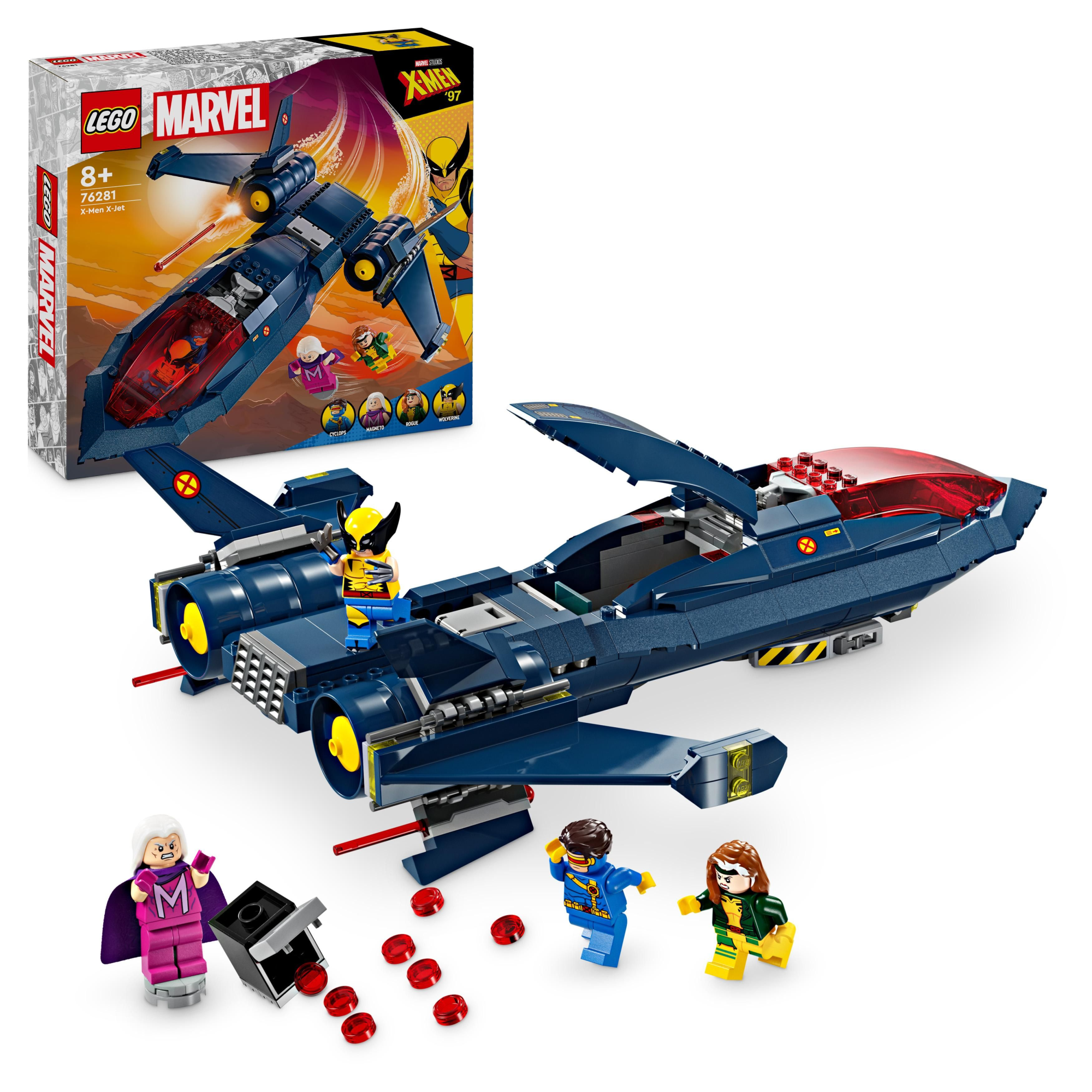 Marvel: Lego 76281 - Super Heroes - X-Jet Di X-Men