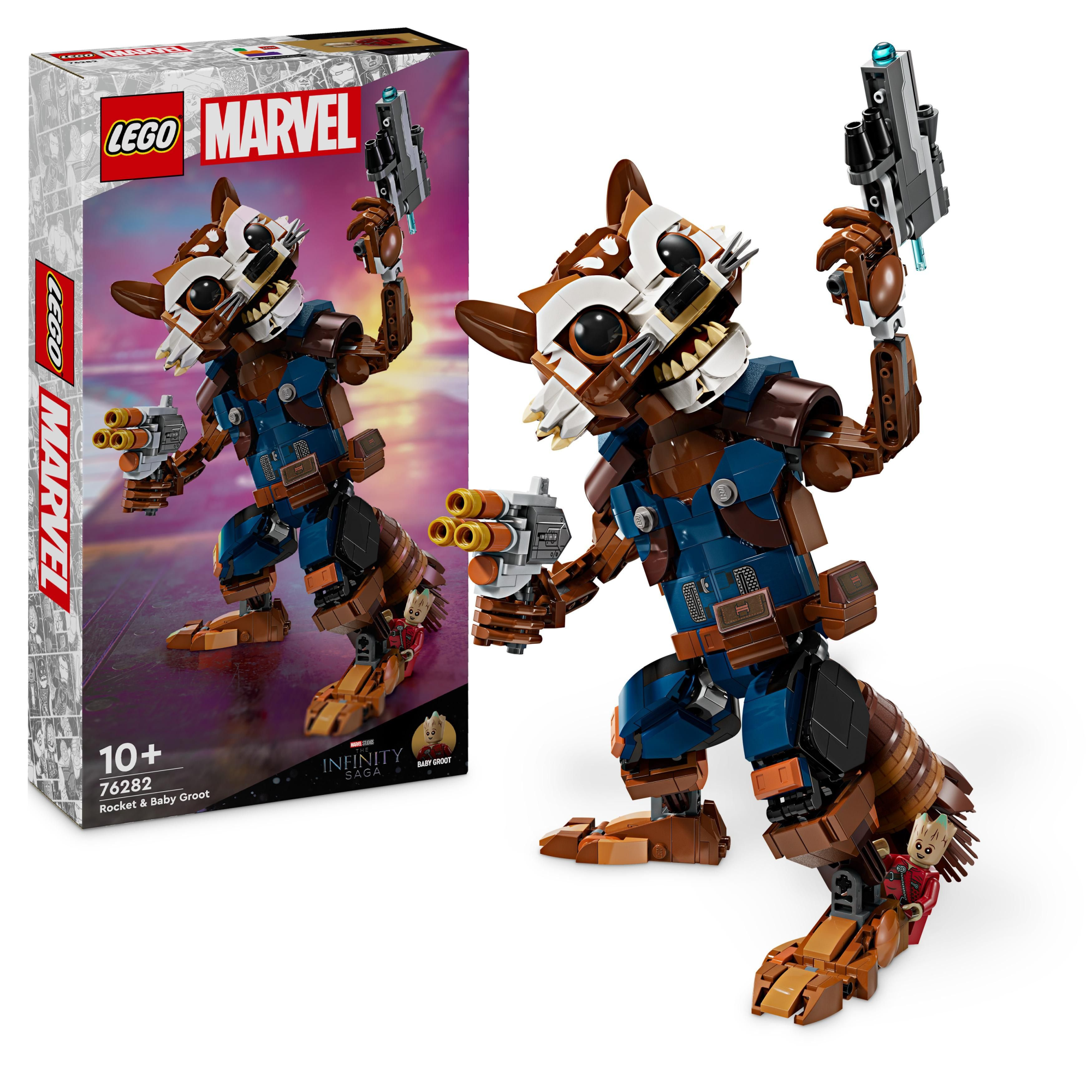 Marvel: Lego 76282 - Super Heroes - Rocket E Baby Groot