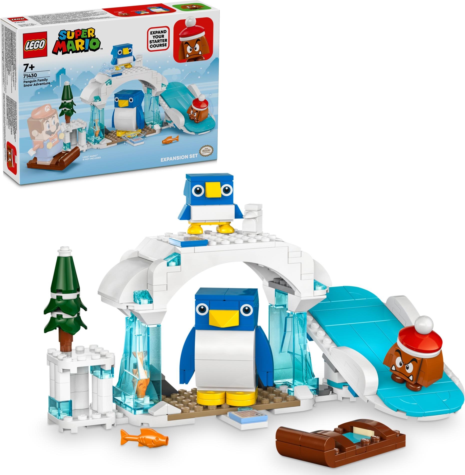 Lego: 71430 - Super Mario - Pack Di Espansione La Settimana Bianca Della Famiglia Pinguotto