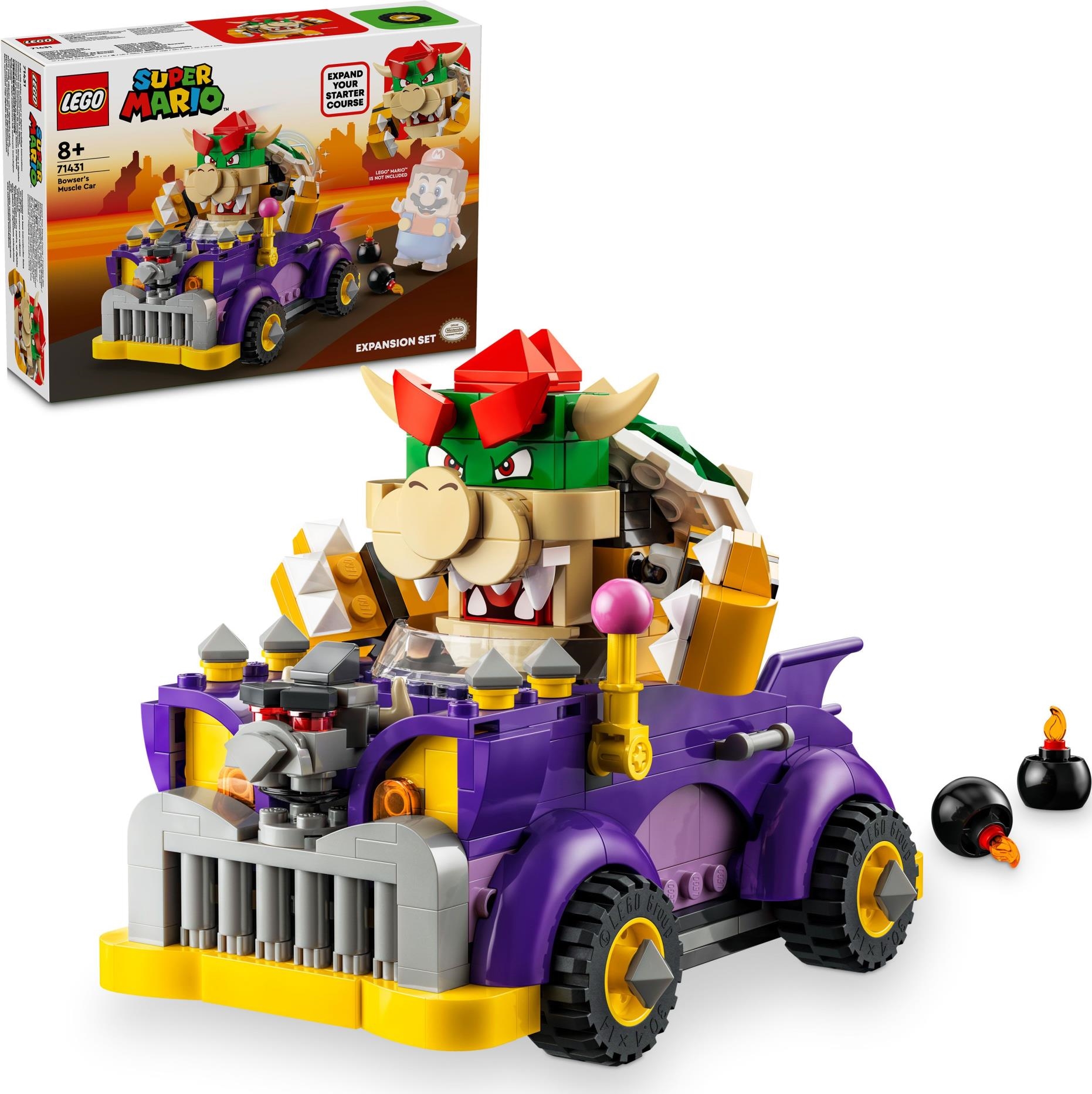 Lego: 71431 - Super Mario - Pack Di Espansione Il Bolide Di Bowser