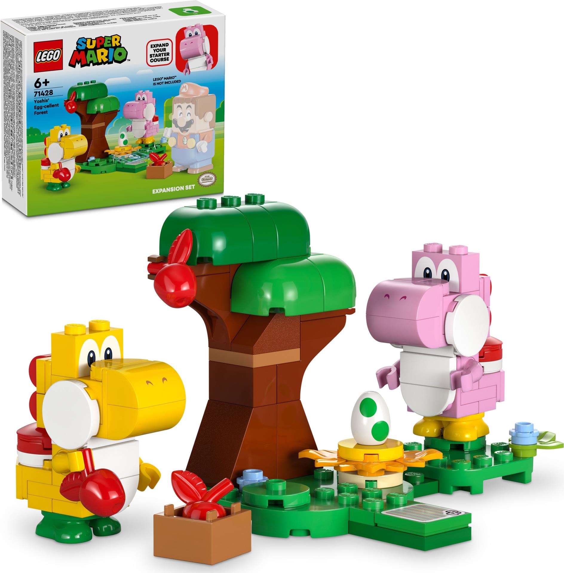 Lego: 71428 - Super Mario - Pack Di Espansione Yoshi Nella Foresta Fuovolosa