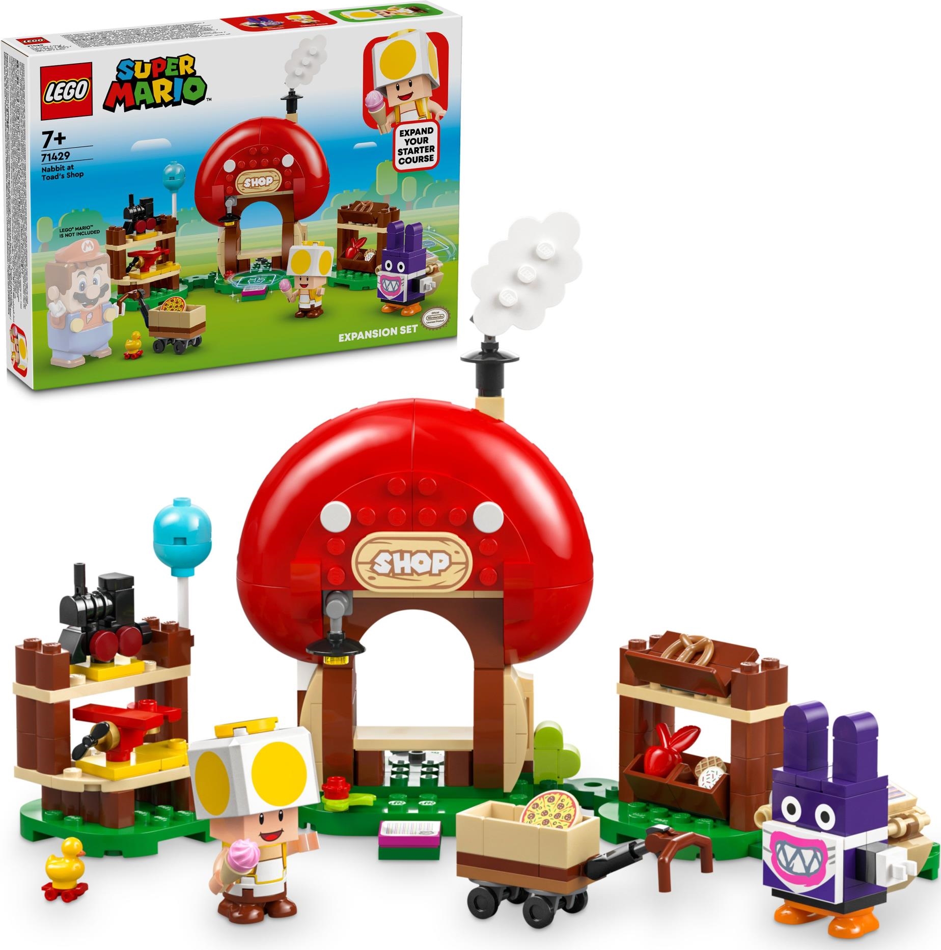 Lego: 71429 - Super Mario - Pack Di Espansione Ruboniglio Al Negozio Di Toad