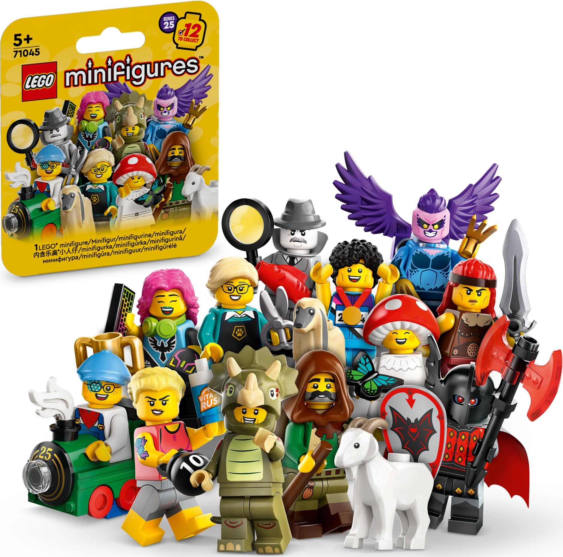Display 36 Bustine - Lego 71045 - Lego Minifigures - Serie 25