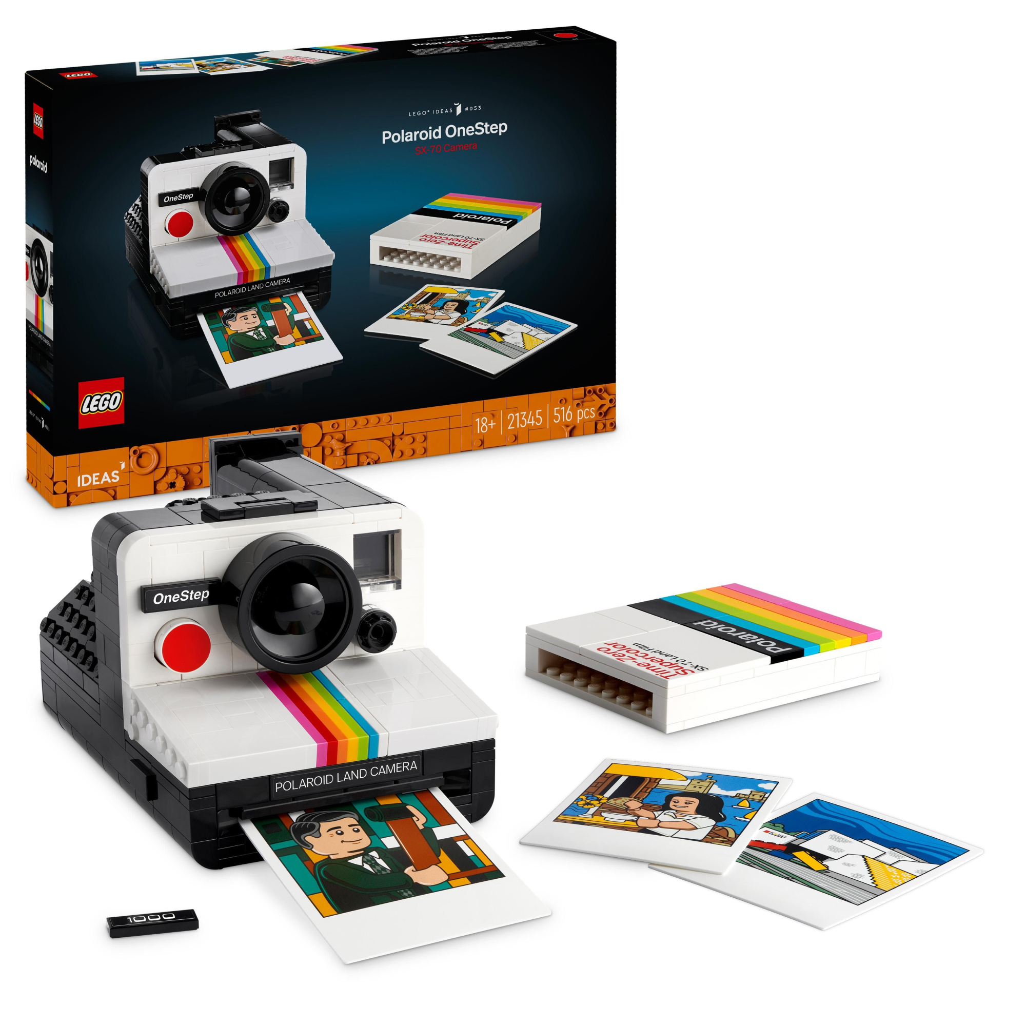 Lego: 21345 - Ideas - Fotocamera Polaroid One Step SX-70