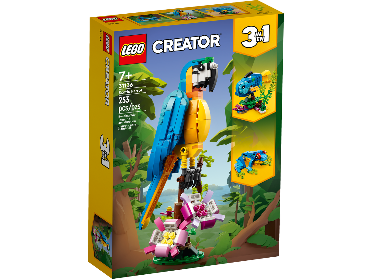 LEGO Creator - Pappagallo esotico