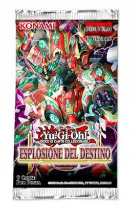 Yu-Gi-Oh! Esplosione Del Destino 1A Edizione Busta 9 Carte