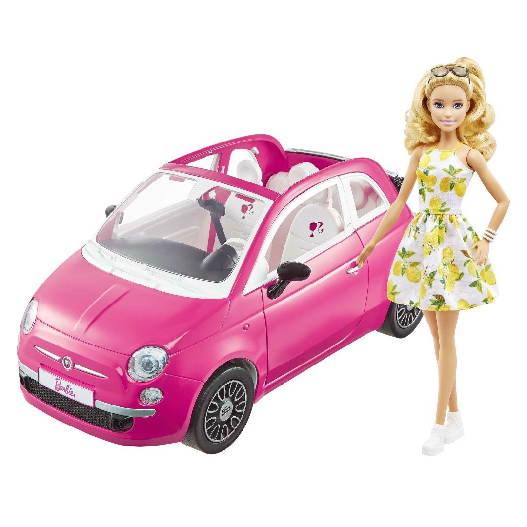 Barbie: Fiat 500 rosa