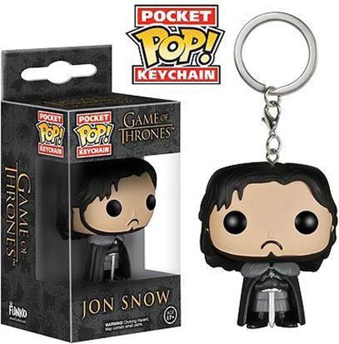 Game of Thrones POP! Vinyl Keychain Jon Snow 4 cm