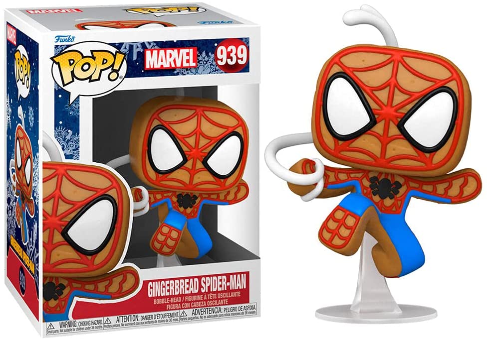 Marvel POP! Vinyl Figure Holiday Spider-Man 9 cm