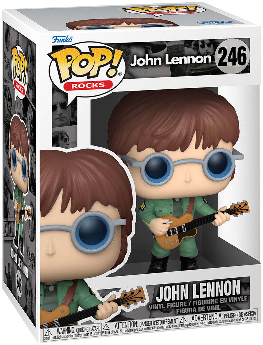 John Lennon POP! Rocks Vinyl Figure John Lennon - Military Jacket 9 cm