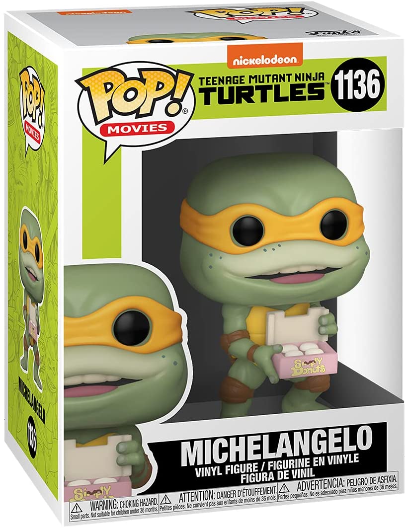 Teenage Mutant Ninja Turtles POP! Movies Vinyl Figure Michaelangelo 9 cm