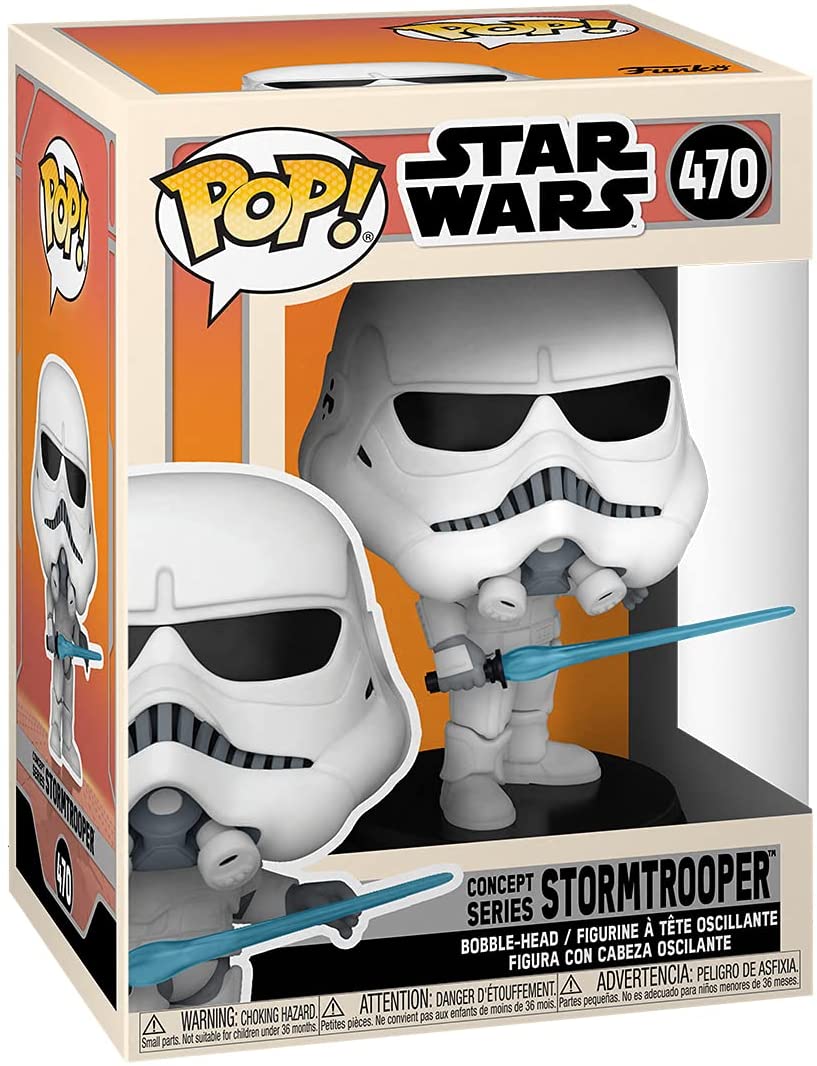 Star Wars POP! Vinyl Bobble-Head Stormtrooper (Concept Series) 9 cm