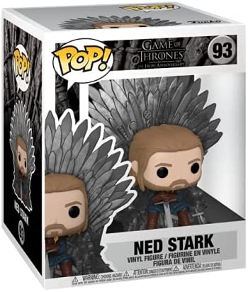 Game of Thrones POP! Deluxe Vinyl Figure Ned Stark on Throne 9 cm